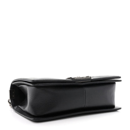 Chanel Caviar Quilted Medium Boy Flap Black 4 of 11