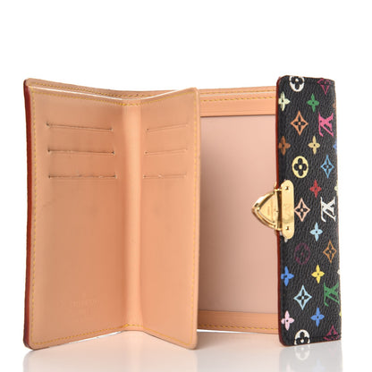 Louis Vuitton Monogram Multicolor Koala Wallet Black 5 of 9
