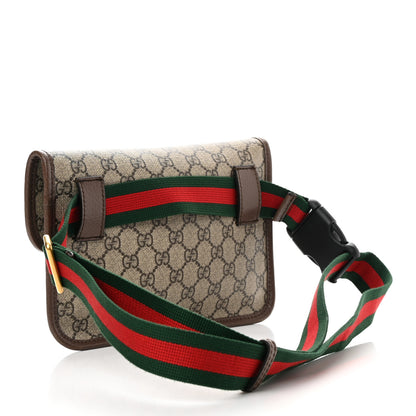 Gucci GG Supreme Monogram Neo Vintage Web Belt Bag Brown 3 of 12