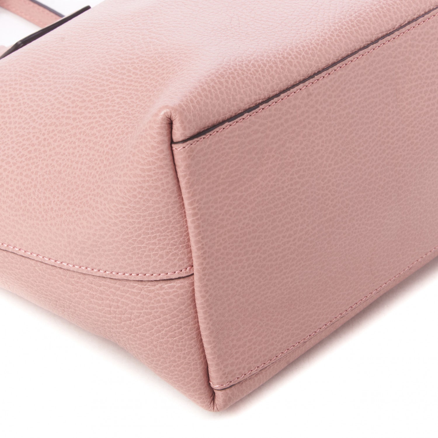 Gucci Dollar Calfskin GG Charm Satchel Soft Pink 6 of 9