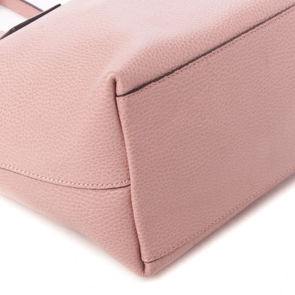 Gucci Dollar Calfskin GG Charm Satchel Soft Pink 6 of 9