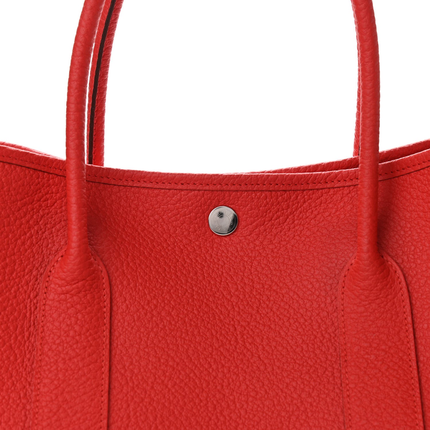 Hermes Vache Country Garden Party 36 MM Rouge Tomate 5 of 10