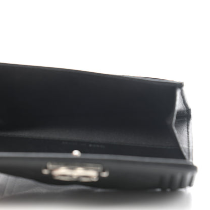 Chanel Caviar Quilted Boy Flap Card Holder Black 5 of 9