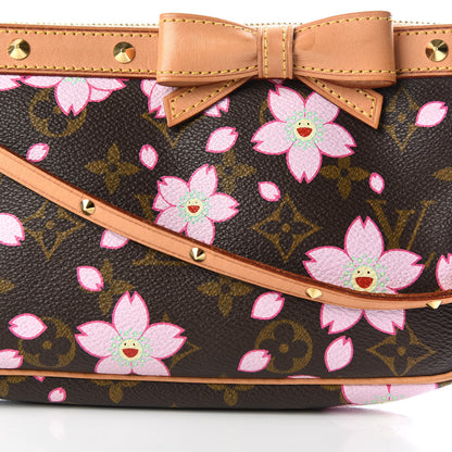 Louis Vuitton Monogram Cherry Blossom Pochette Accessories Brown 11 of 13