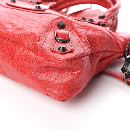 Balenciaga Agneau Classic Hardware First Rouge Coquelicot 9 of 12