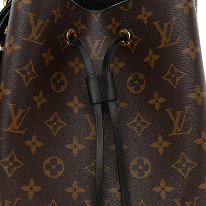 Louis Vuitton Monogram Neonoe MM Black 7 of 9