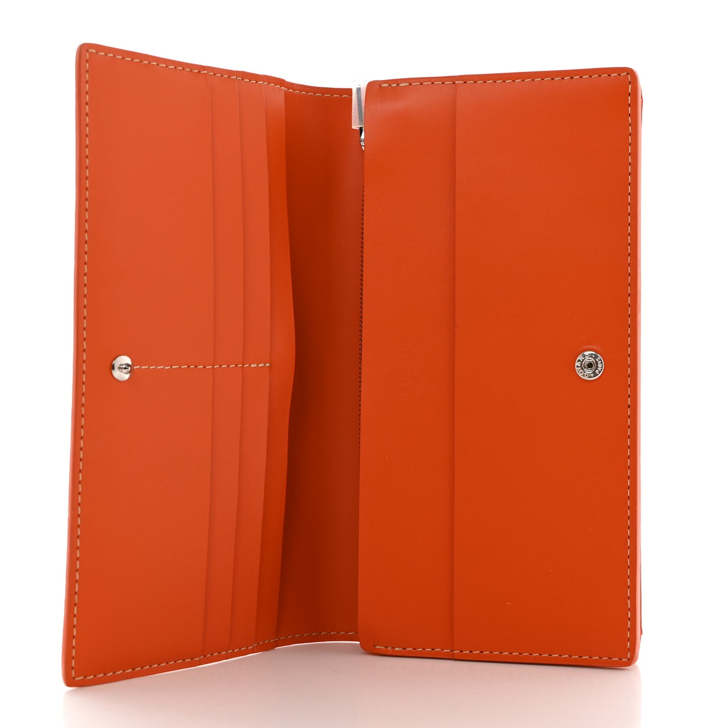 Goyardine Richelieu Wallet Orange