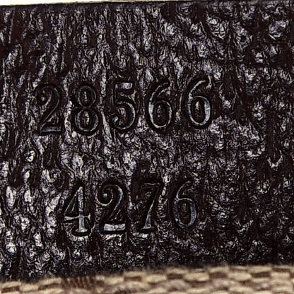 Gucci GG Monogram Web Double Pocket Belt Bag Dark Brown 6 of 11