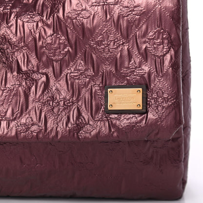 Louis Vuitton Jacquard Quilted Monogram Limelight African Queen Clutch Mara 9 of 11