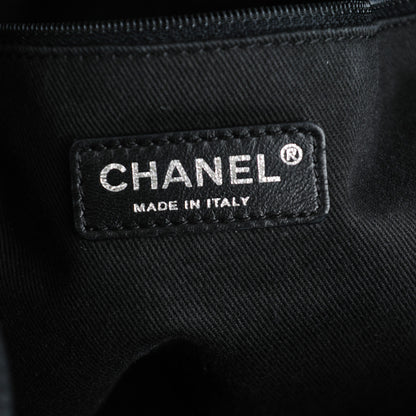 Chanel Calfskin Large Expandable Messenger Black 6 of 7