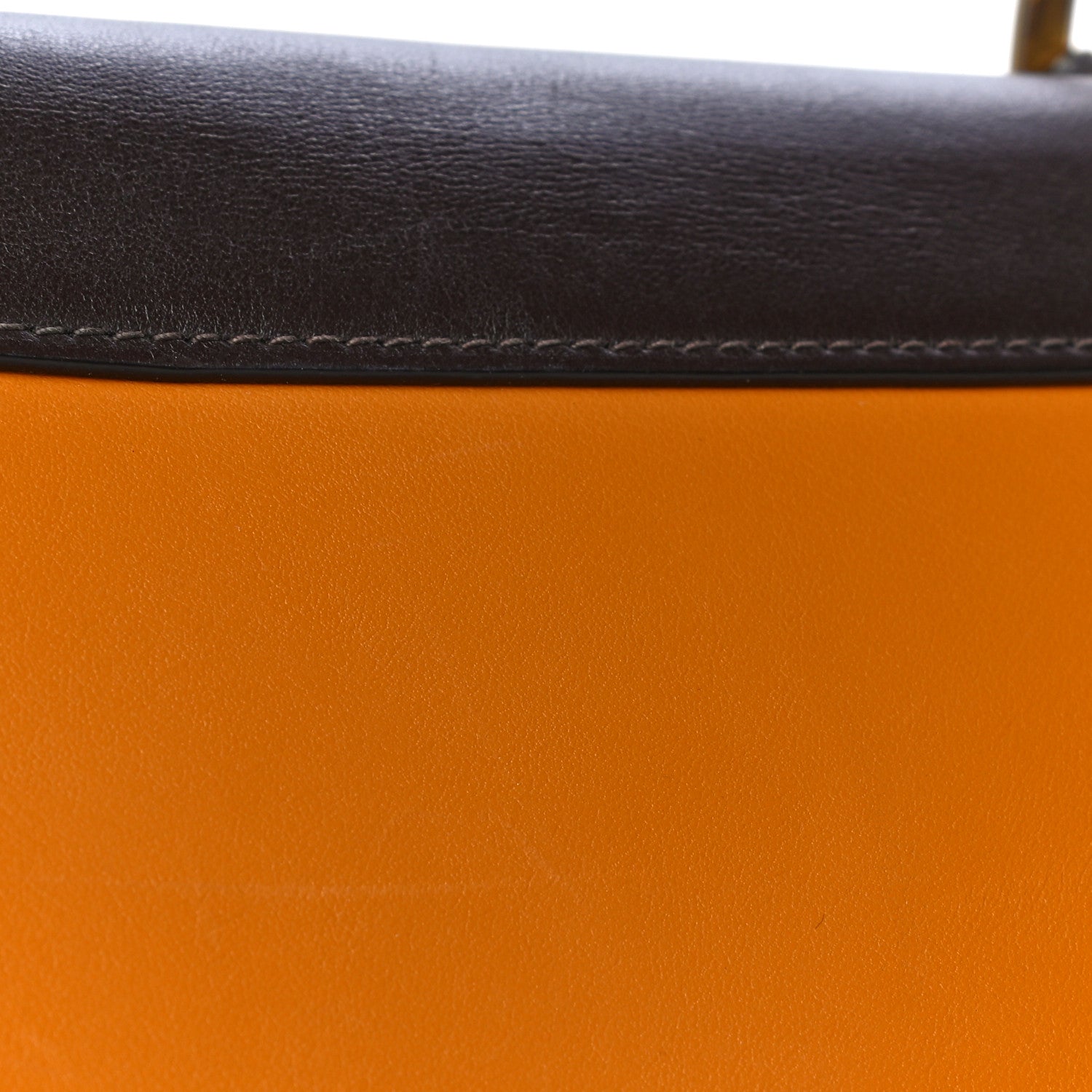 Prada City Calf Pionniere Saddle Bag Ocra Cocco 18 of 24