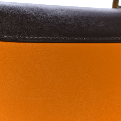 Prada City Calf Pionniere Saddle Bag Ocra Cocco 18 of 24