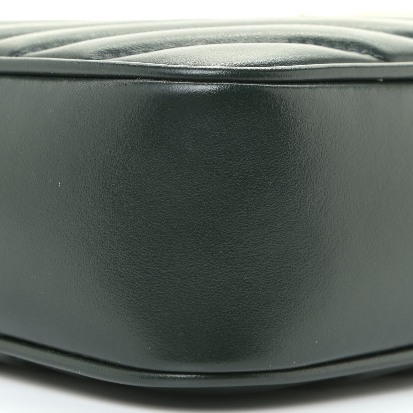 Calfskin Matelasse Monogram Lou Camera Bag Military Green