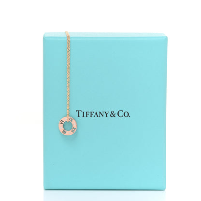 Tiffany 18K Yellow Gold Diamond Atlas Pierced Pendant Necklace 7 of 7