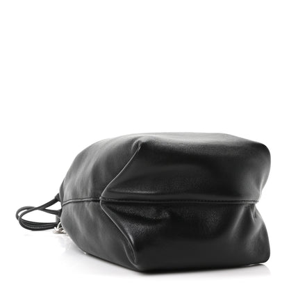Saint Laurent Lambskin Small Teddy Bucket Bag Black 5 of 12