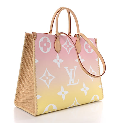 Louis Vuitton Monogram Giant By The Pool Guam Onthego GM Light Pink 3 of 10