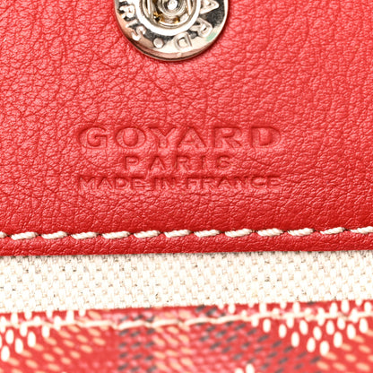 Goyard Goyardine Reversible Mini Anjou Red 10 of 17