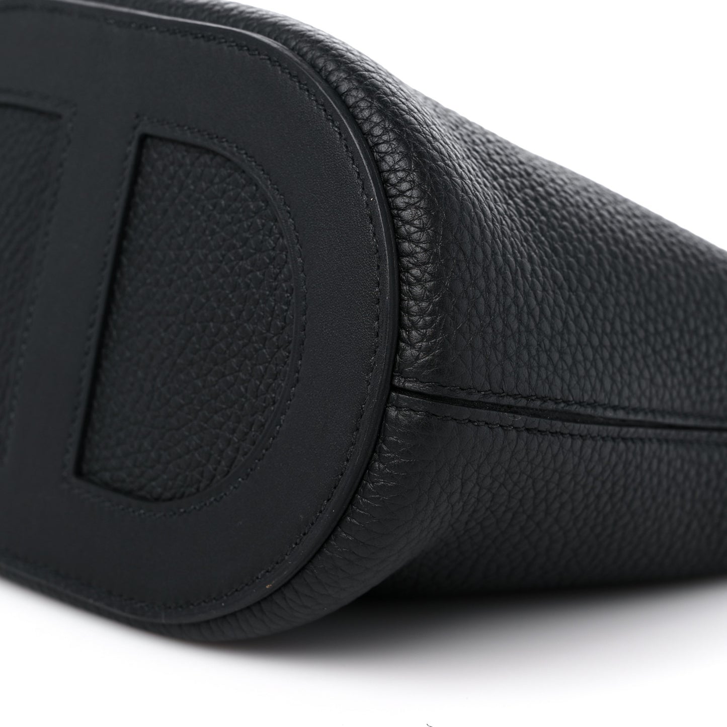 Taurillon Clemence Swift In-The-Loop 18 Bag Black