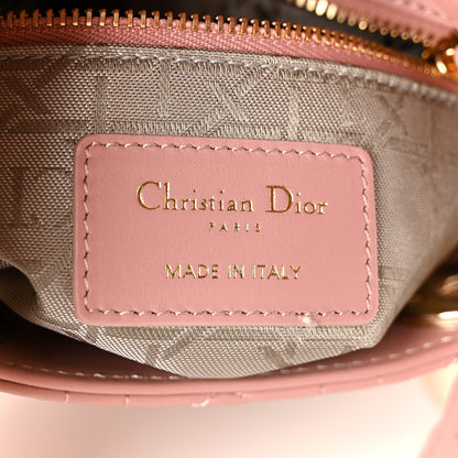 Christian Dior Lambskin Cannage Mini Lady Dior Light Pink 5 of 10