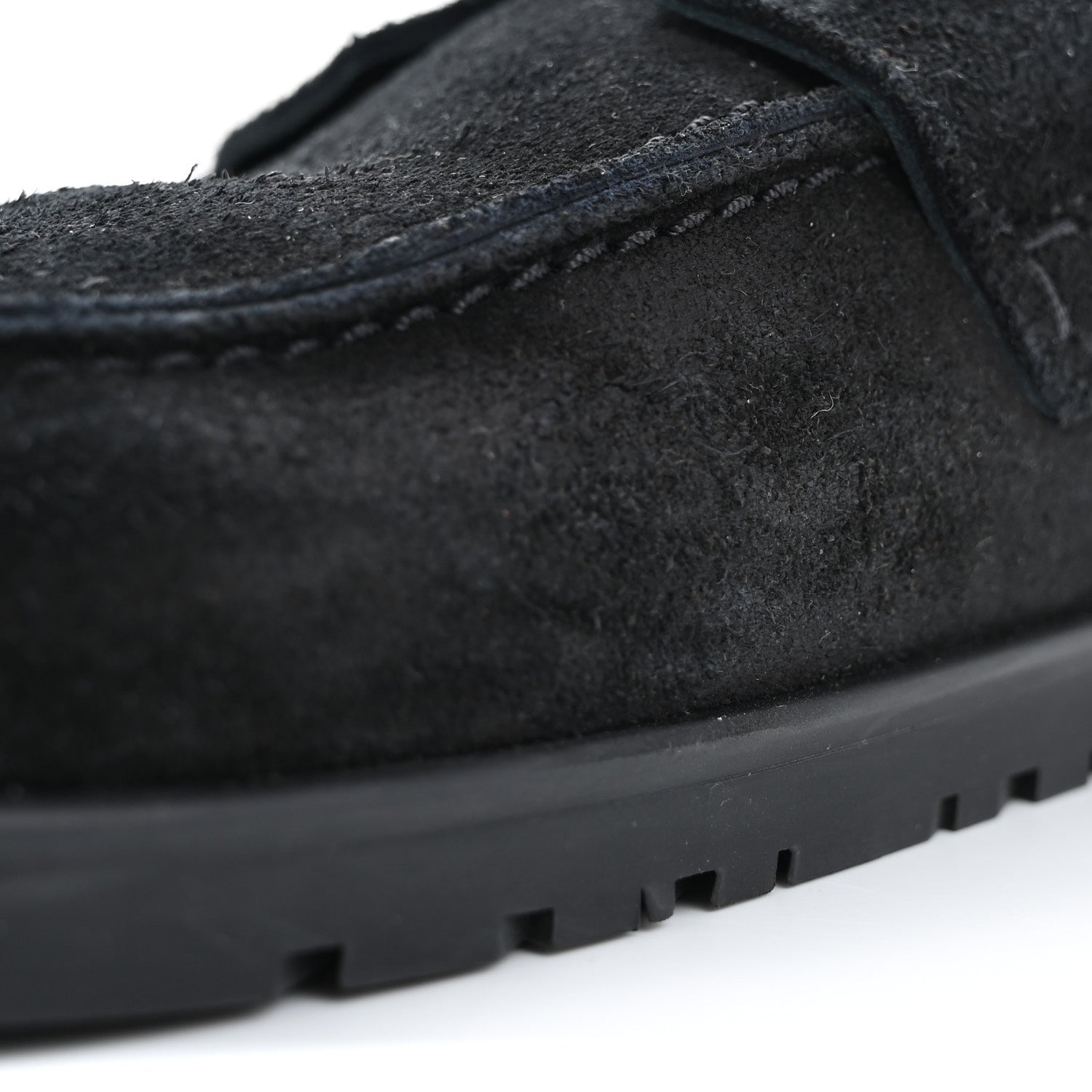 Hermes Suede Calfskin Go Mules 35.5 Black 11 of 13