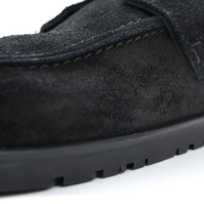 Hermes Suede Calfskin Go Mules 35.5 Black 11 of 13