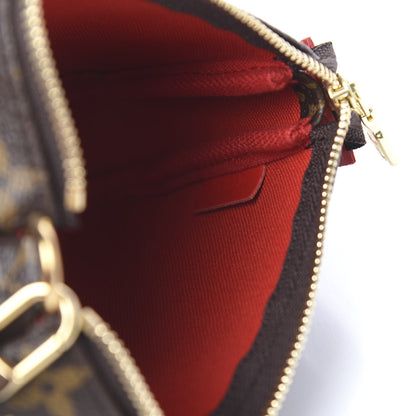 Louis Vuitton Monogram 2020 Christmas Animation Bumper Cars Mini Pochette Accessories Coquelicot 7 of 8