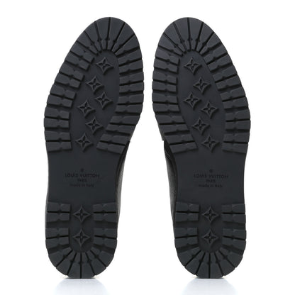 Louis Vuitton Calfskin Damier Graphite Harlem Sneakers 8 Black 4 of 6