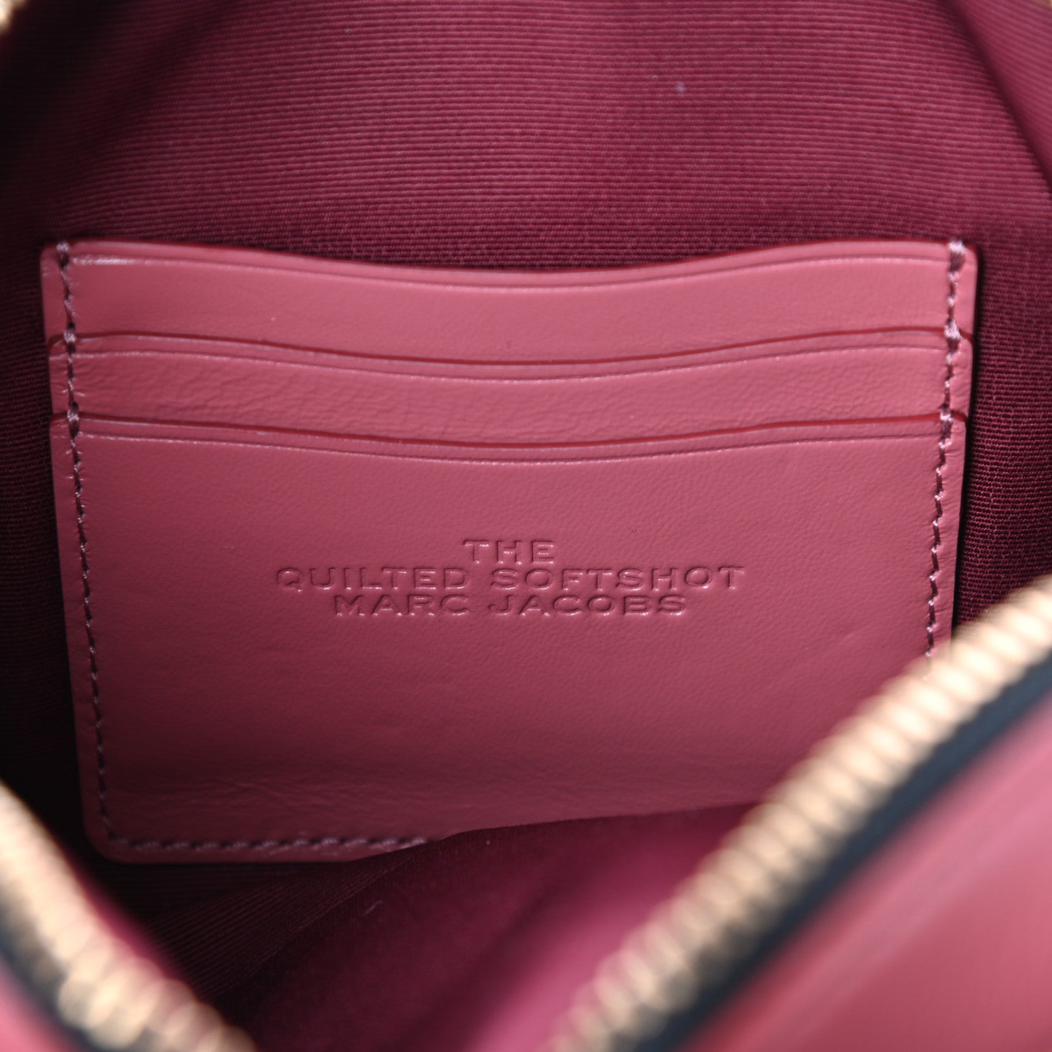 Marc Jacobs Calfskin Quilted The Softshot 21 Bag Santa Fe Red 7 of 10