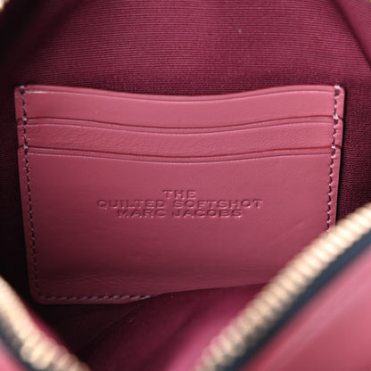 Marc Jacobs Calfskin Quilted The Softshot 21 Bag Santa Fe Red 7 of 10