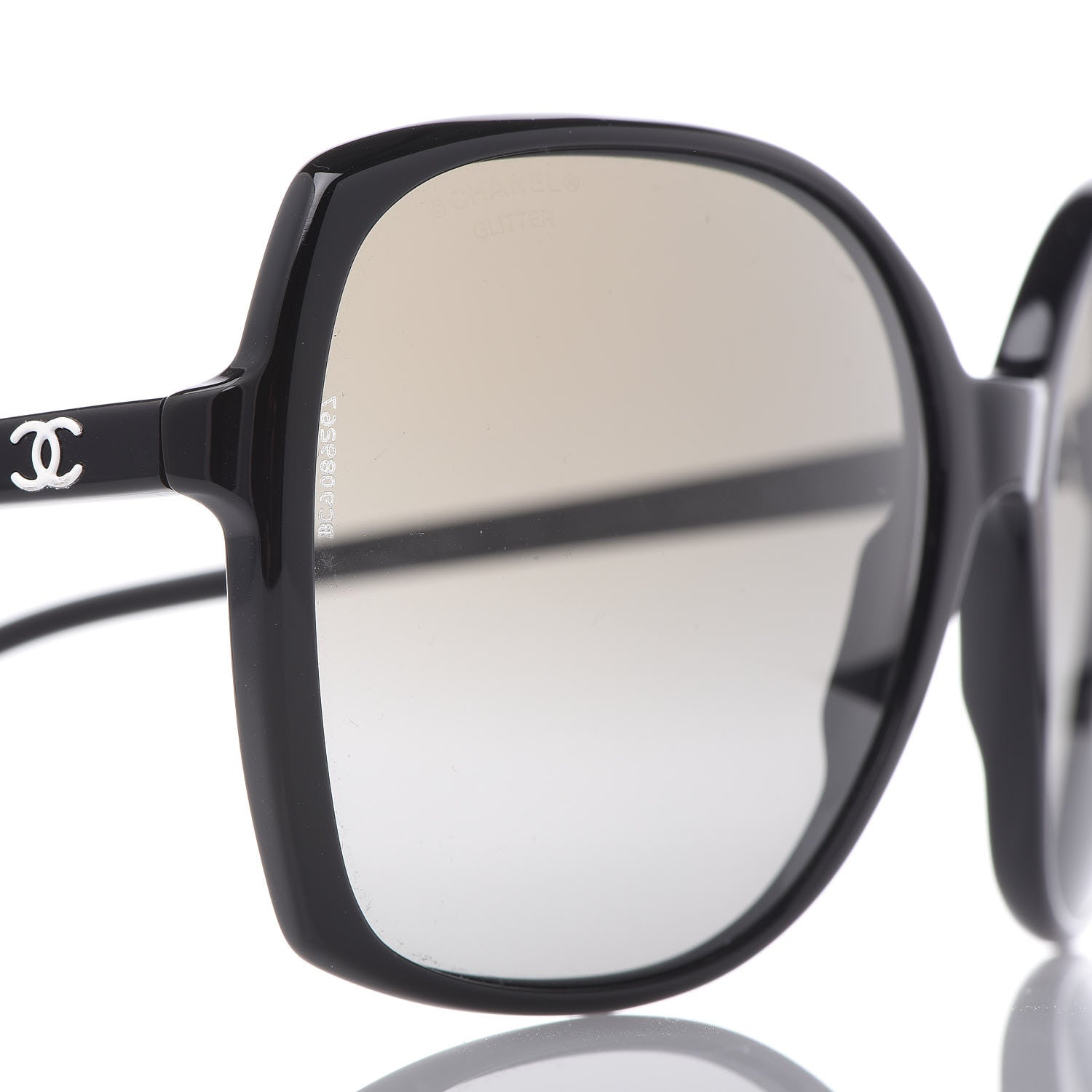 Chanel Oversized CC Sunglasses 5204 Black 7 of 8