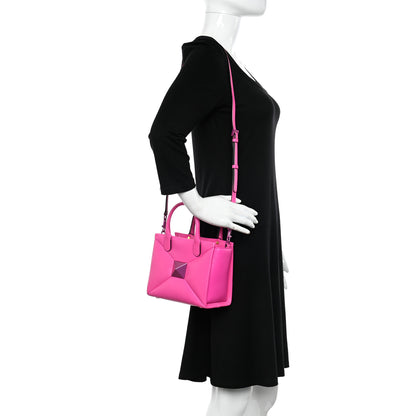 Valentino Garavani Nappa Tonal Monochrome Small One Stud Handbag Pink PP 2 of 10