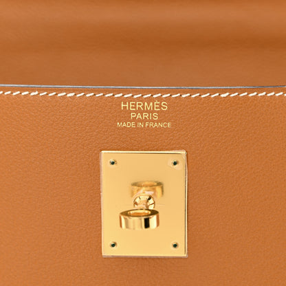 Hermes Evercolor Kelly Retourne 32 Toffee 6 of 13