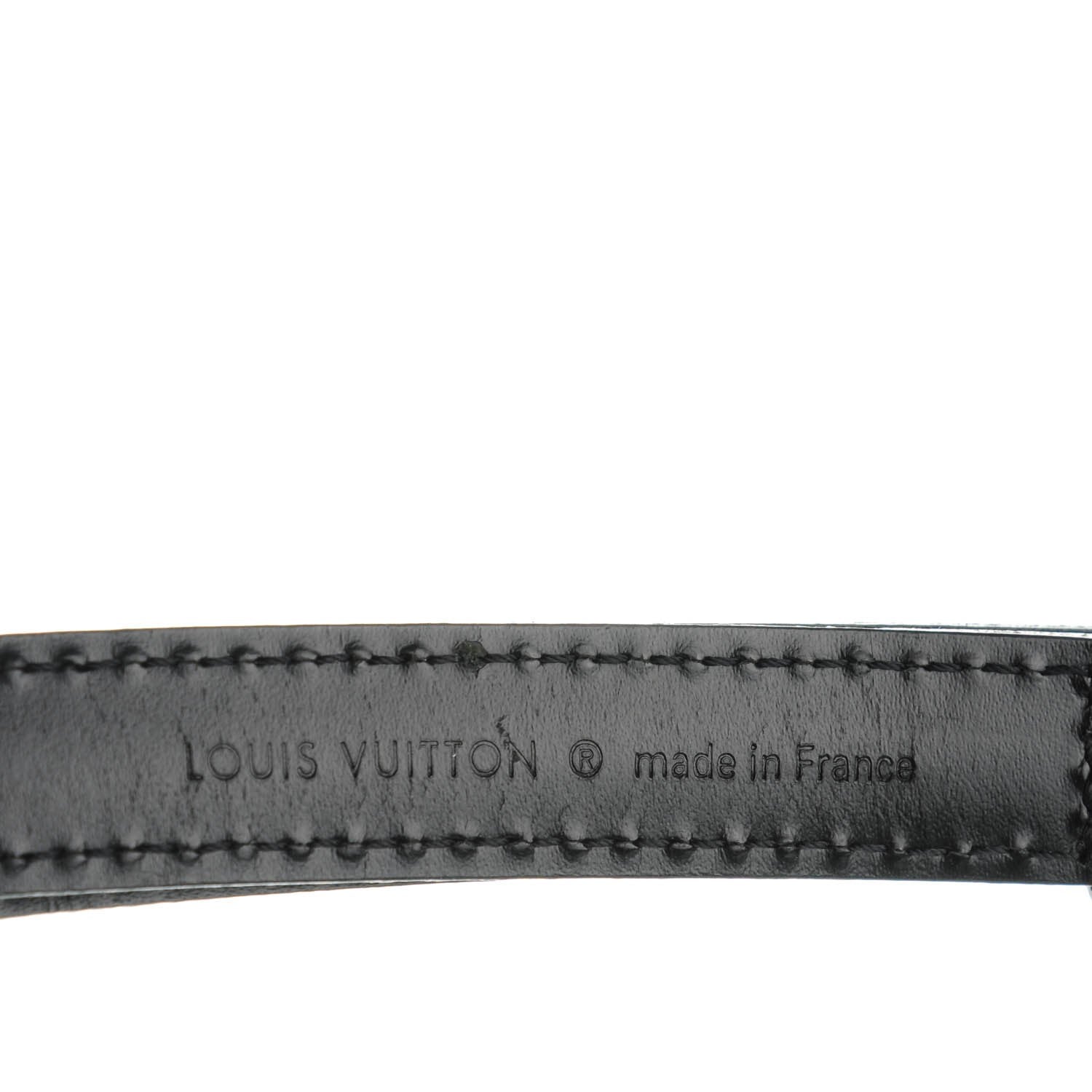 Louis Vuitton Epi Adjustable Shoulder Strap 16MM Black 4 of 6