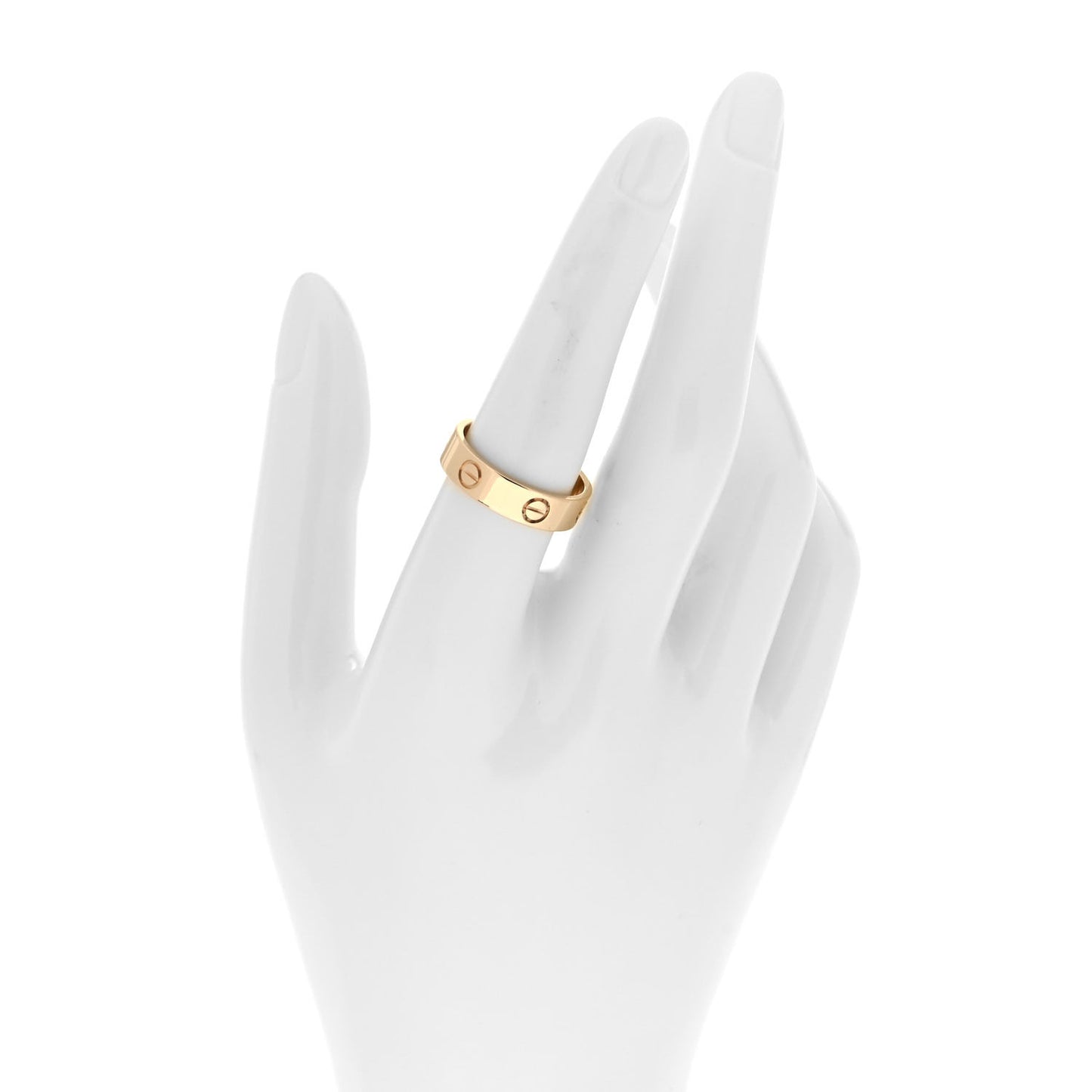 18K Yellow Gold 5.5mm LOVE Ring 58 8.25