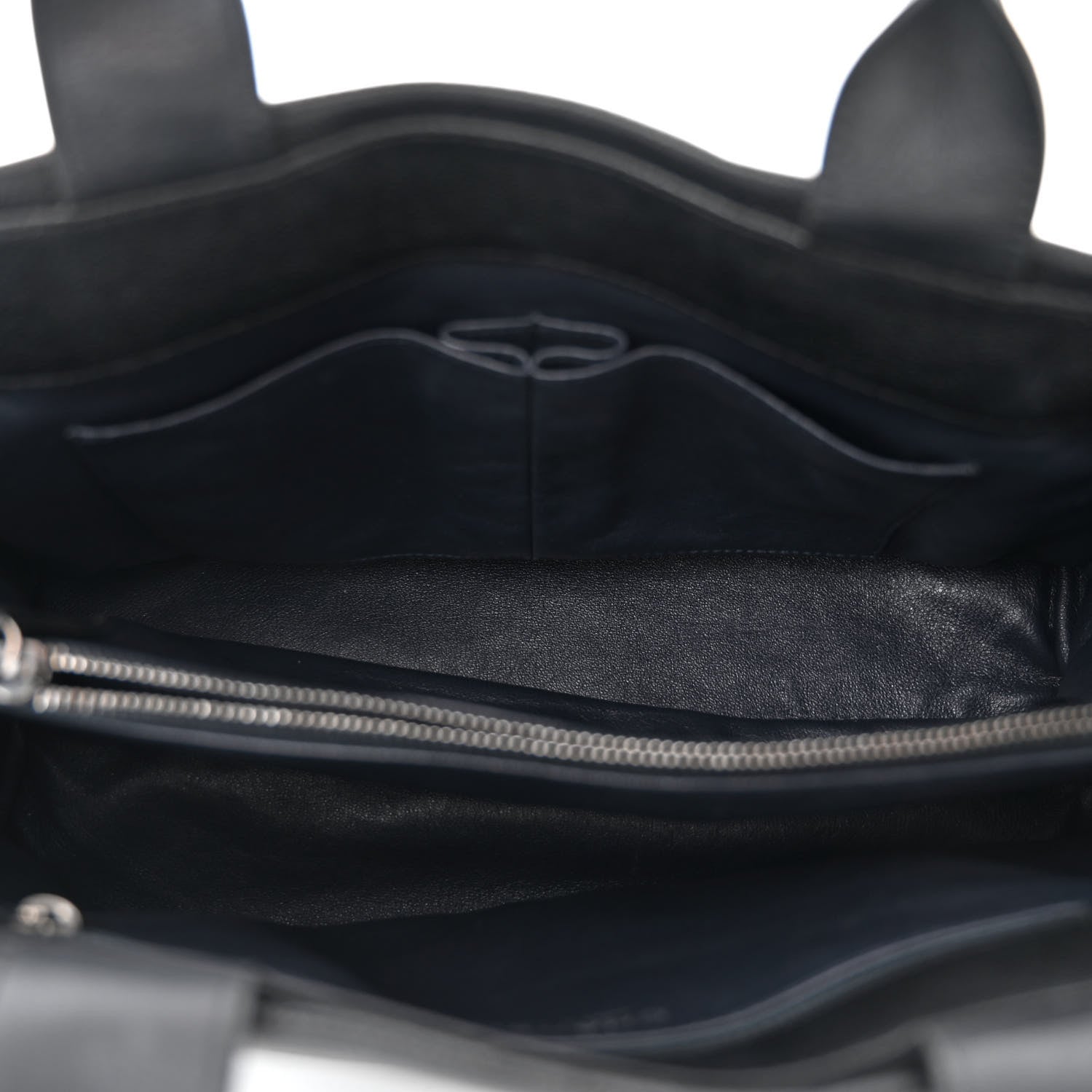 Chanel Caviar Lambskin Quilted Large Coco Break Shopping Bag Black 5 of 13
