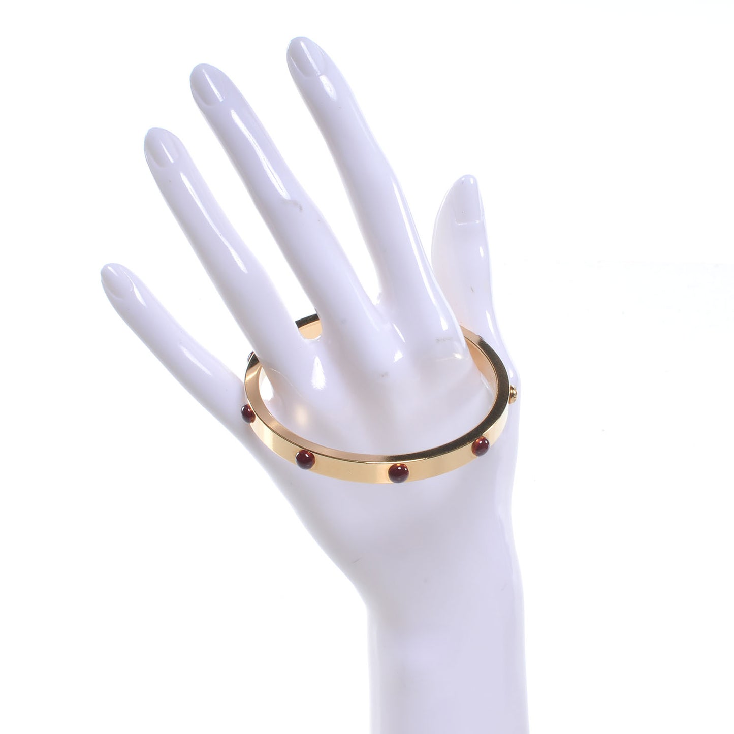 Lacquer Gimme a Clue Bracelet Medium Rouge Fauviste