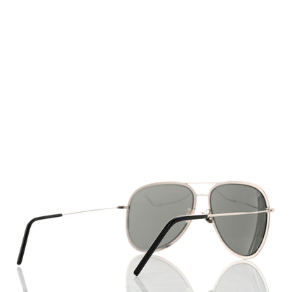 Saint Laurent Aviator Classic SL 294 Sunglasses Black White 4 of 9
