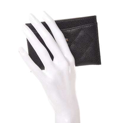 Chanel Caviar Quilted Card Holder Black 2 of 9