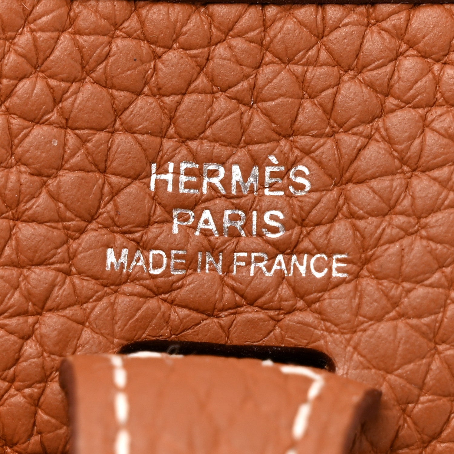Hermes Taurillon Clemence Evelyne TPM Gold 8 of 13