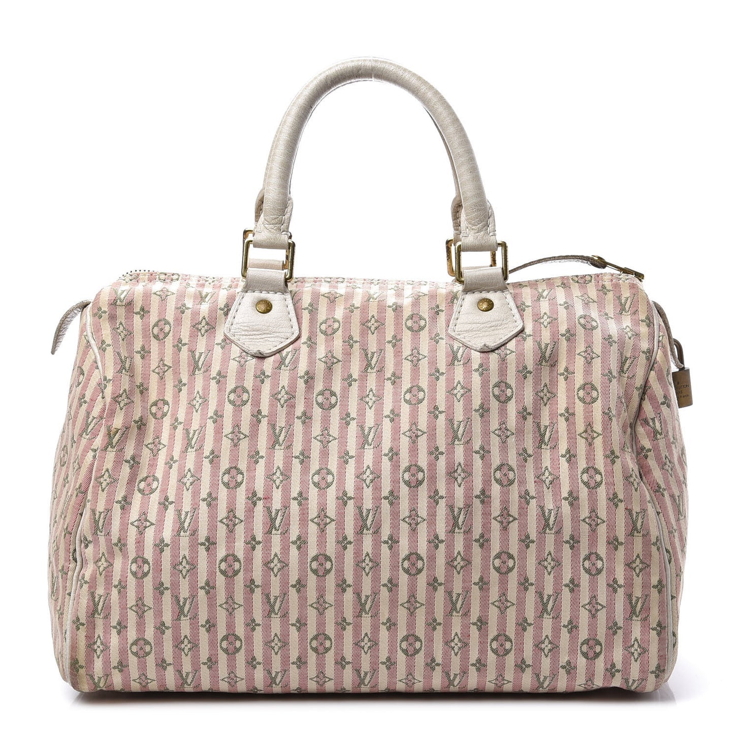 Mini Lin Croisette Speedy 30 Rouge