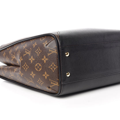 Louis Vuitton Calfskin Monogram Kimono Tote Black 5 of 9