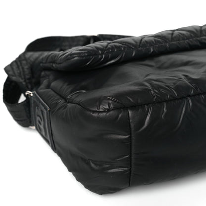 Chanel Nylon Small Coco Cocoon Messenger Bag Black 8 of 9