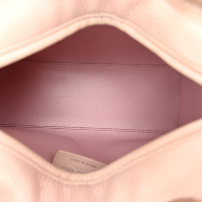 Christian Dior Deerskin Floral Printed Medium Lady Dior Pink 5 of 10