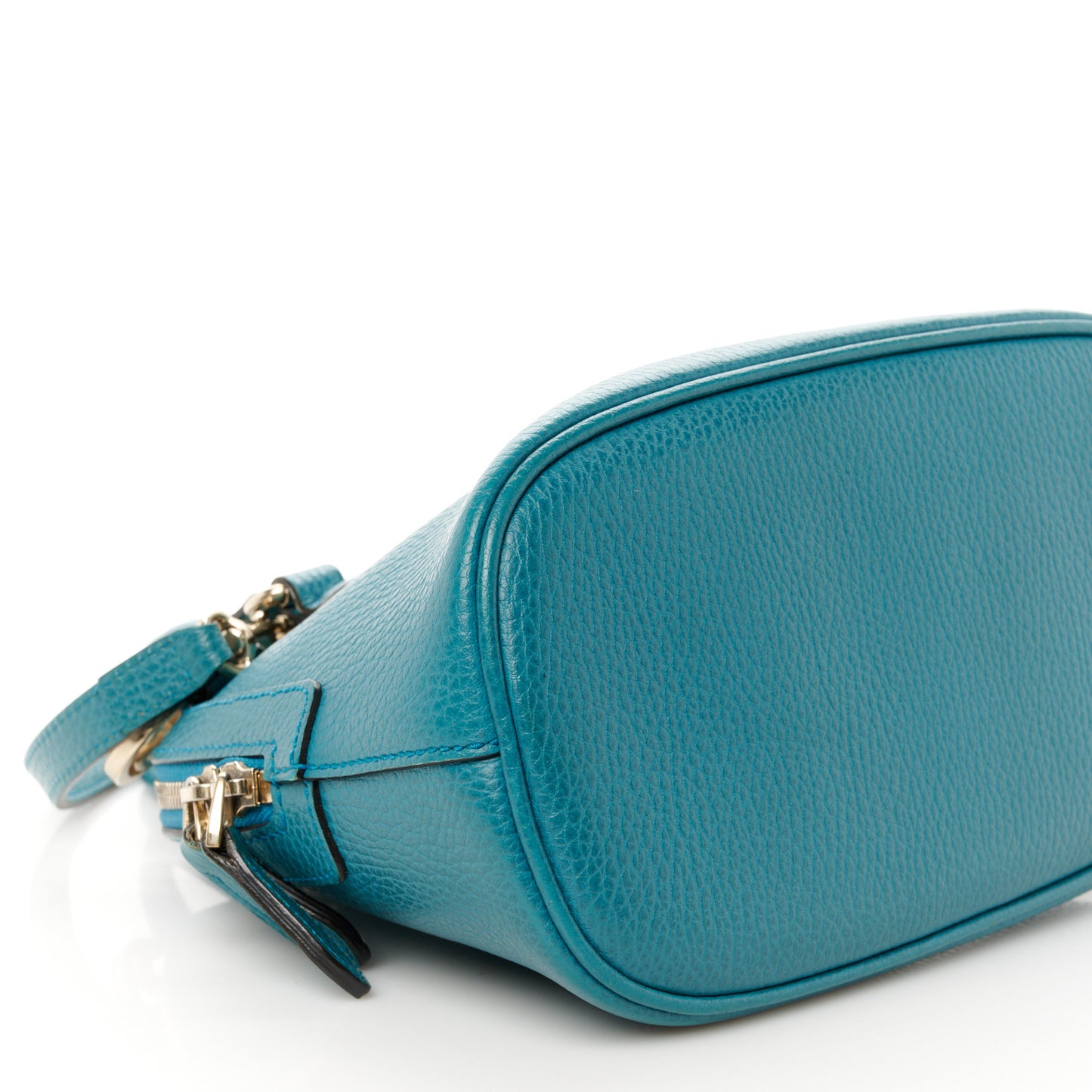 Dollar Calfskin Small GG Charm Dome Bag Cobalt