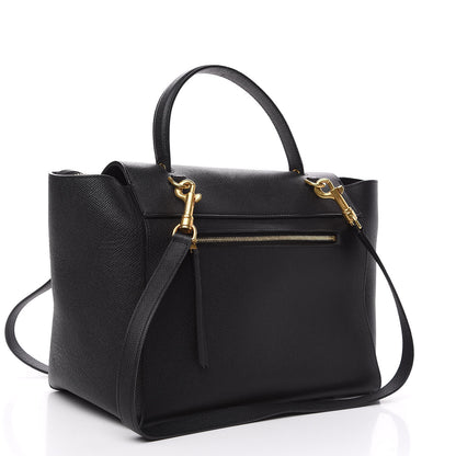 Celine Grained Calfskin Mini Belt Bag Black 2 of 12