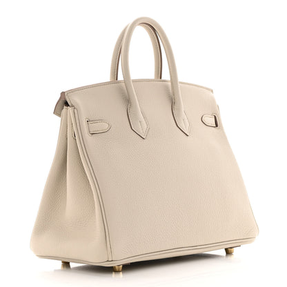 Hermes Togo Birkin 25 Beton 3 of 12