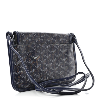Goyard Goyardine Plumet Wallet Clutch Navy 3 of 11