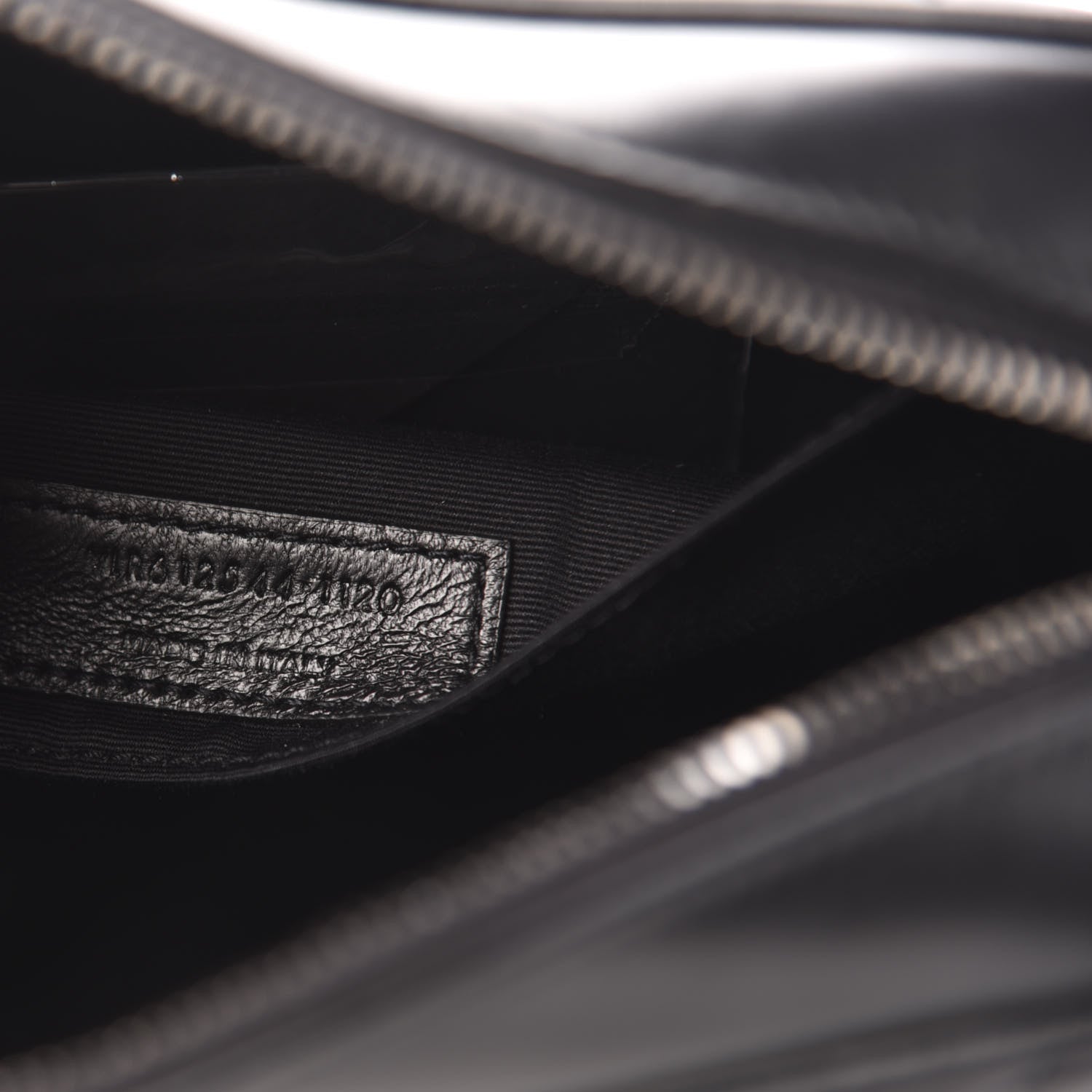Saint Laurent Calfskin Matelasse Monogram Lou Camera Bag Black 7 of 10