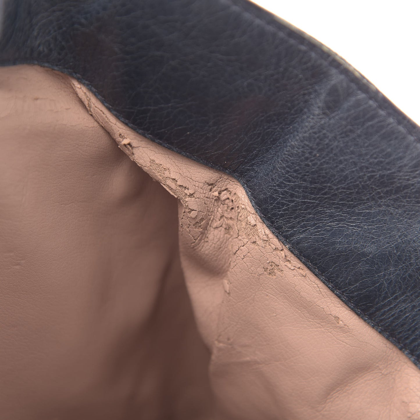 Vitello Shine Tote Denim