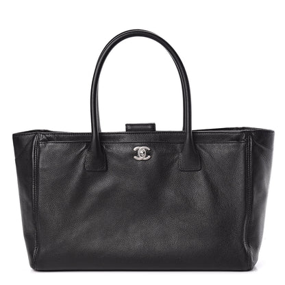 Chanel Calfskin Cerf Executive Shopper Tote Black 1 of 21